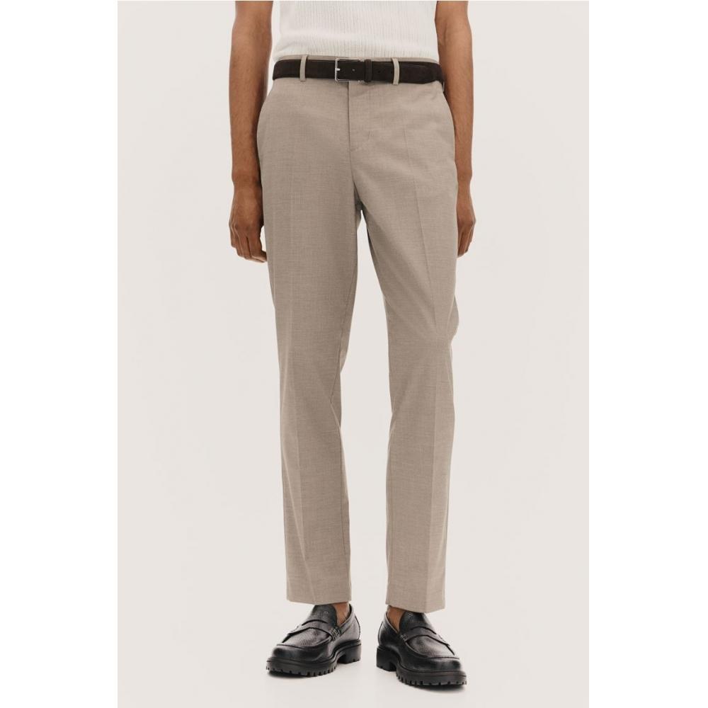 H M sliM Fit Suit Pants Grey