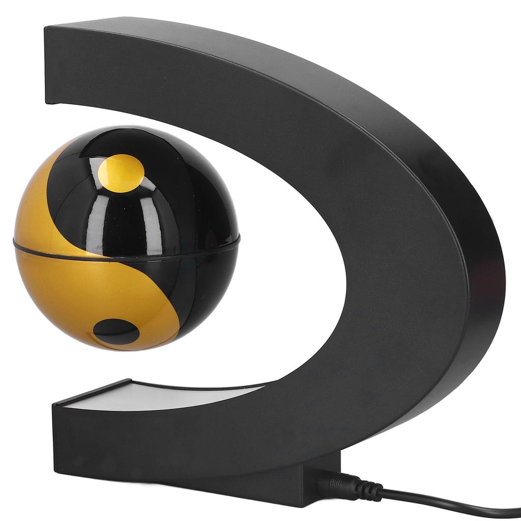 Magnetschwebe-Ornament, Yin und Yang, C-förmige schwebende Dekoration, 100?240VAU-Stecker