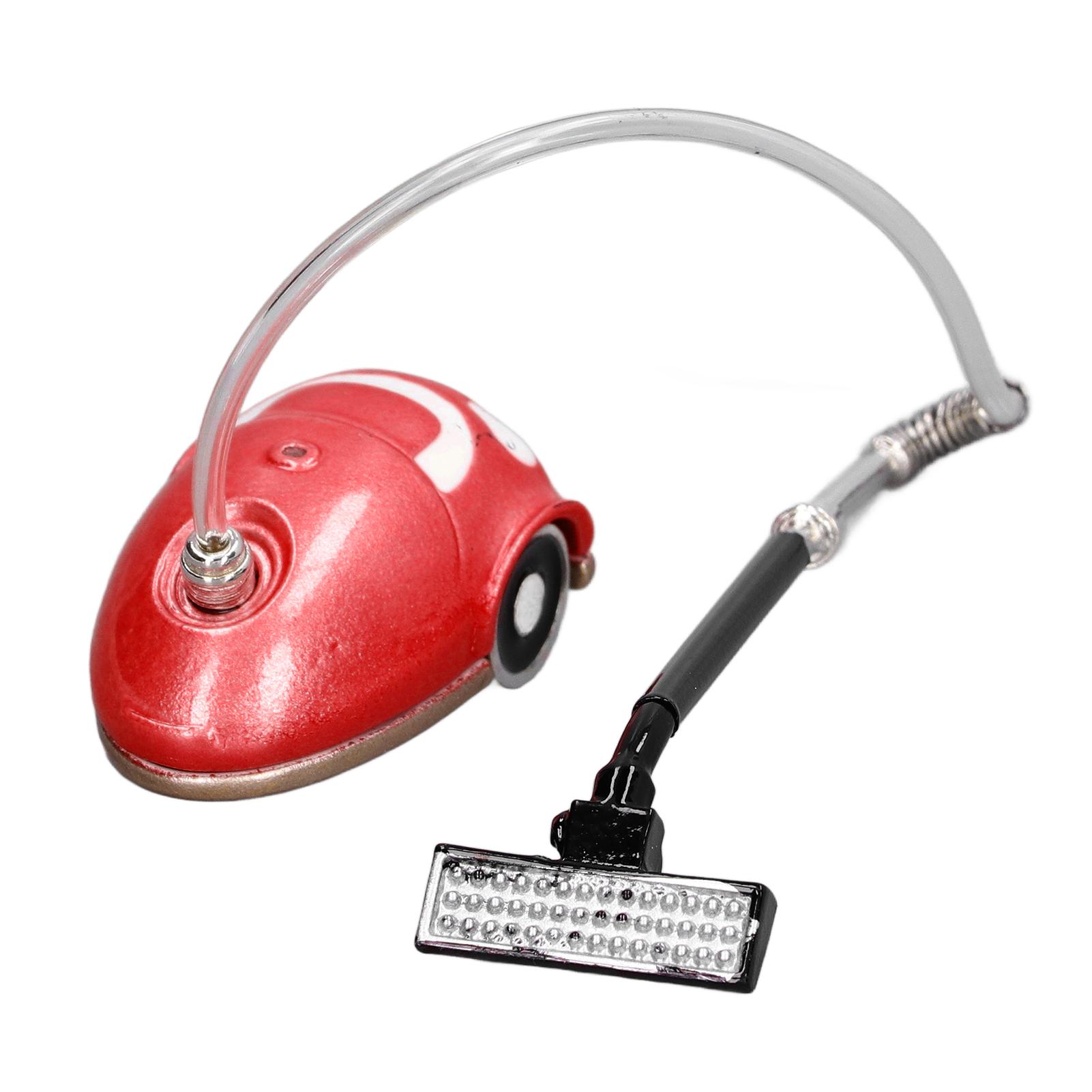 

1:12 Кукольный пылесос Миниатюрная модель пылесоса Бытовая техника Аксессуар Игрушка для красный