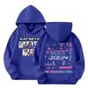Unisex Kids Long Sleeve Printed Pullover Hoodie, Comfortable Casual Top for Boys and Girls