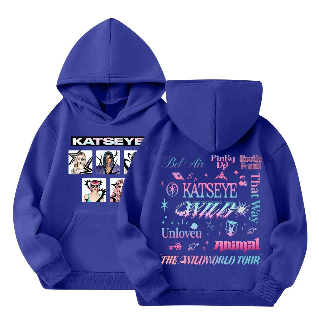 Unisex Kids Long Sleeve Printed Pullover Hoodie, Comfortable Casual Top for Boys and Girls