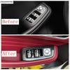 Car Inner Door Armrest Window Lift Button Control Panel Frame Cover Trim Accessories Interior For MG HS / HS Plug-in  - 2024