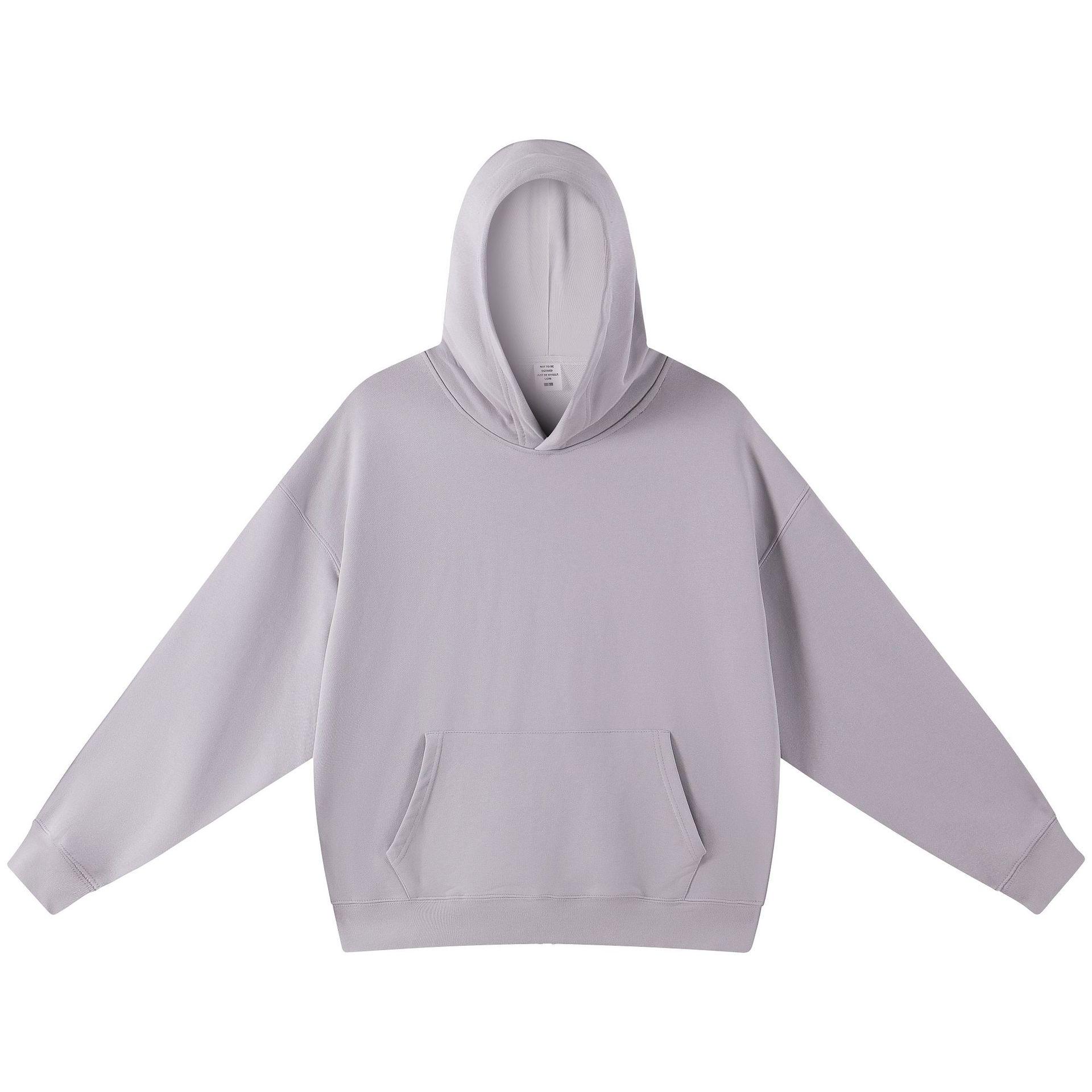 

Унисекс Толстовка из махровой ткани весом 420 г с круглым вырезом - Модный пуловер свободного кроя и спортивные штаны Double Extra Large