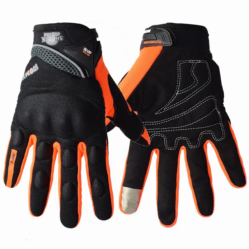 Suomy Motorcycle Gloves Men Summer Breathable Touch Screen Moto Biker Guantes Motobike Riding Protective Gear Fit Women Pink
