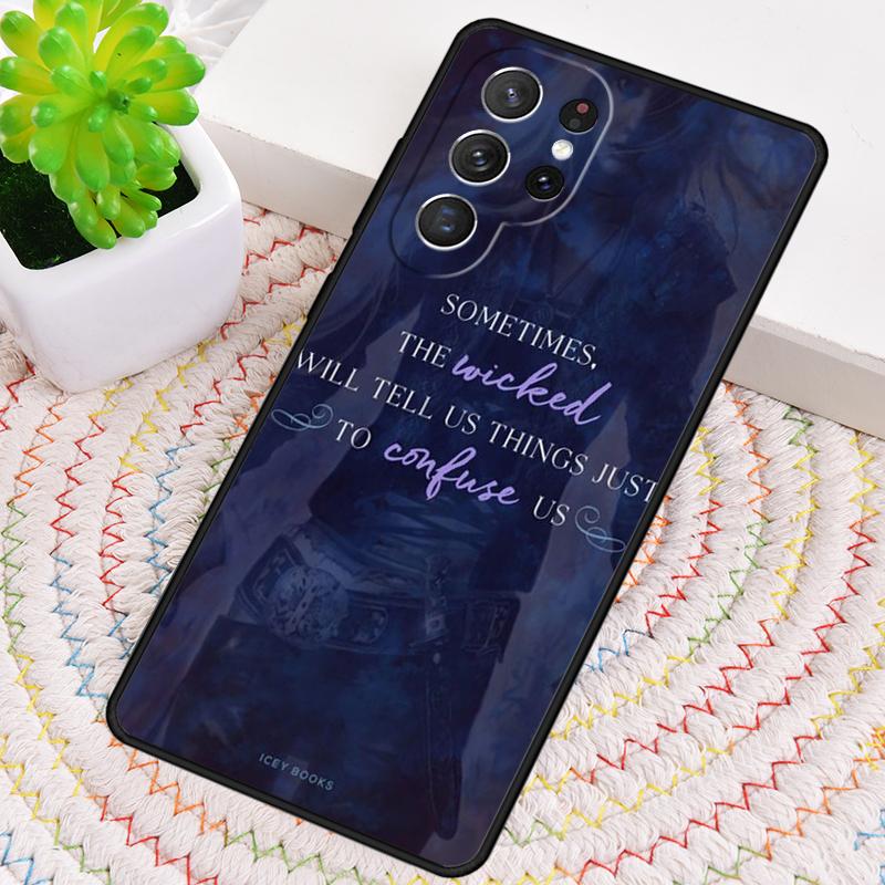 A Court of Mist and Fury Sarah J Maas Phone Case for Samsung Galaxy note 10 pro S26 Ultra S23 S24 FE S25 S21 S22 PLUS Cove