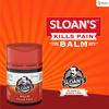 Sloan’s Pain Relief Balm 10 G Pack of 3 | Fast Absorbing Heat Action Ointment for Joint, Neck, Back and Muscle Discomfort Relief