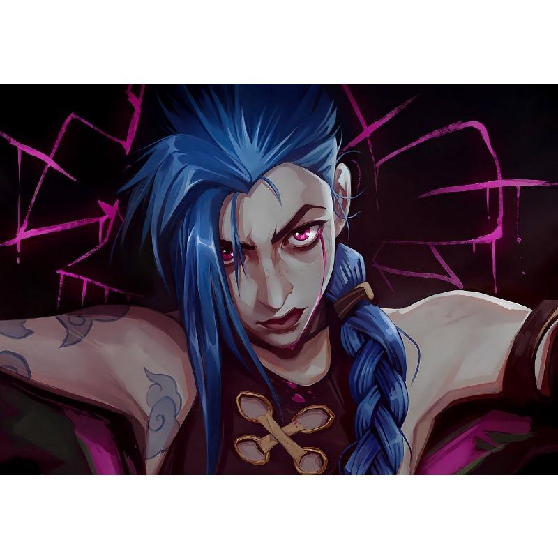Arcane League of Legends Series Poster Print Canvas Art Pictures Home for Living Room and Gameroom Wall Decor Frameless Painting