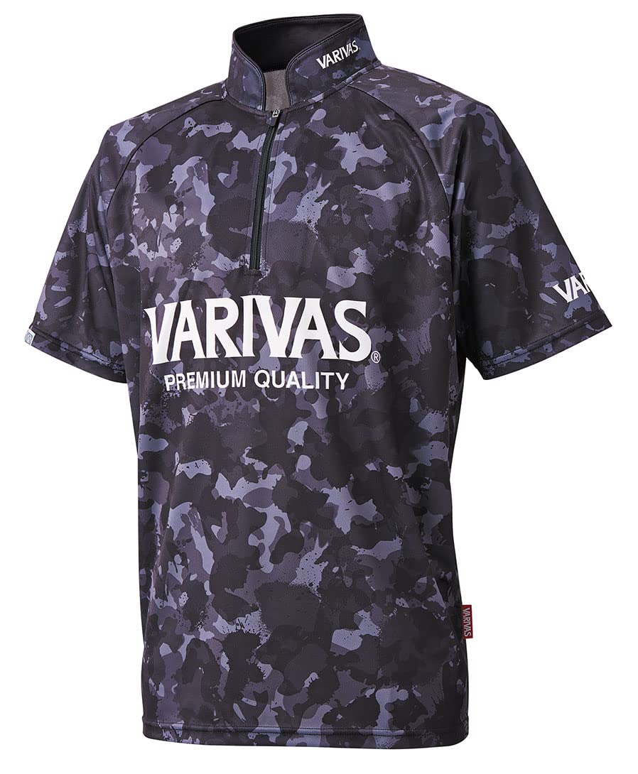 

VARIVAS Dry Half Zip Short Sleeve Black Camo L VAZS-24