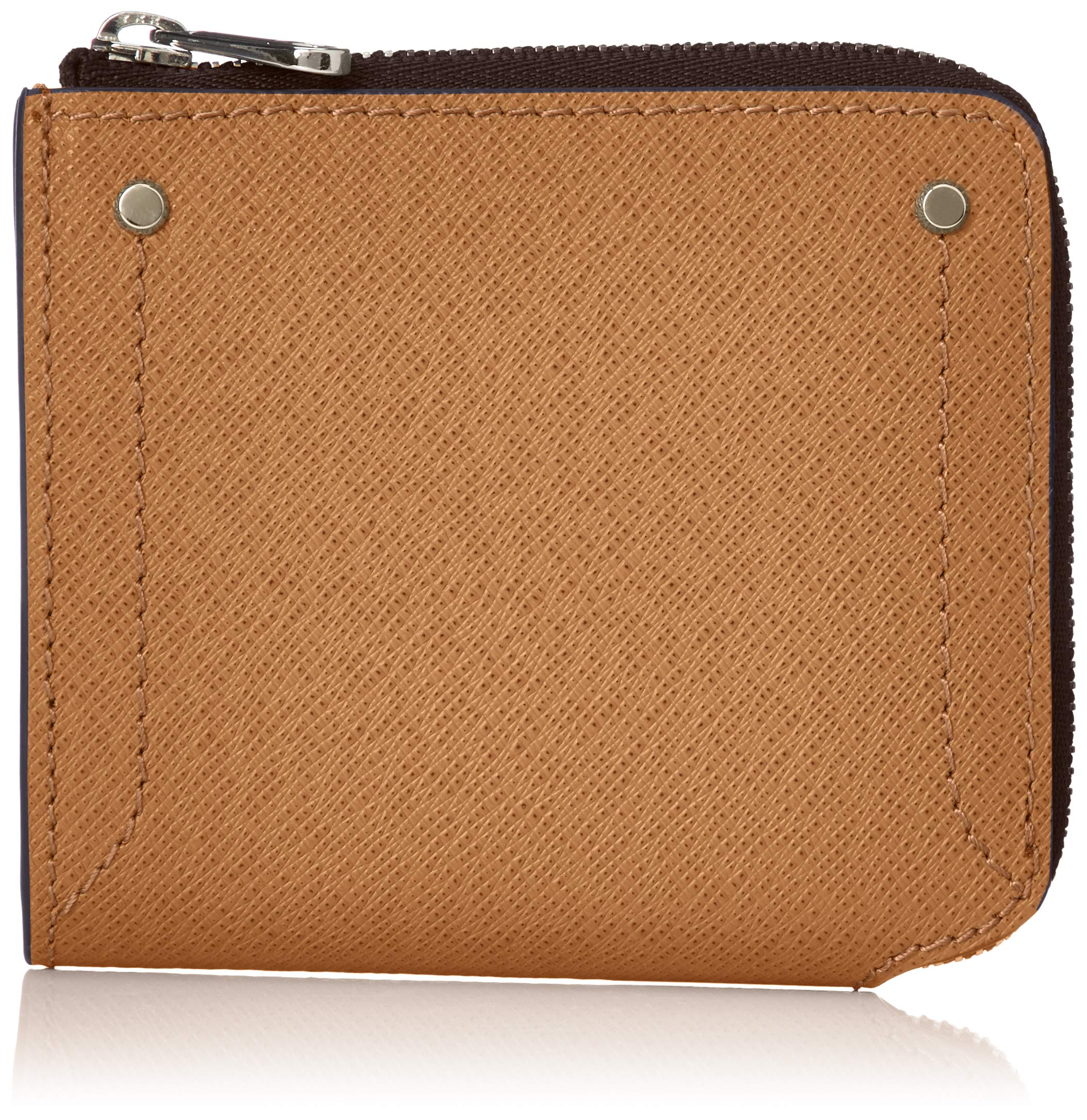 

Kiefer Neu Sottile Compact Saffiano Large Camel Wallet, Leather, Compact, Zipper, Scratch-Resistant,