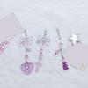 Sweet Cool Bowknot Heart Cross Hanging Pendant Phone Strap Cute Bag Decoration