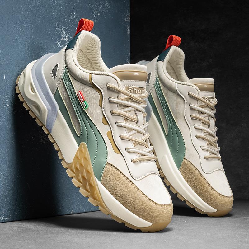 Fashion Men's Casual Shoes Trendy All-match Shoe Anti-slip Wear-resistant Men's Sport Hiking Shoe for Mens Casual Sneakers Shoes Hot