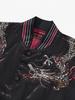 Huaxia Junpin Men's Chinese Embroidery Dragon Baseball Jacket A091