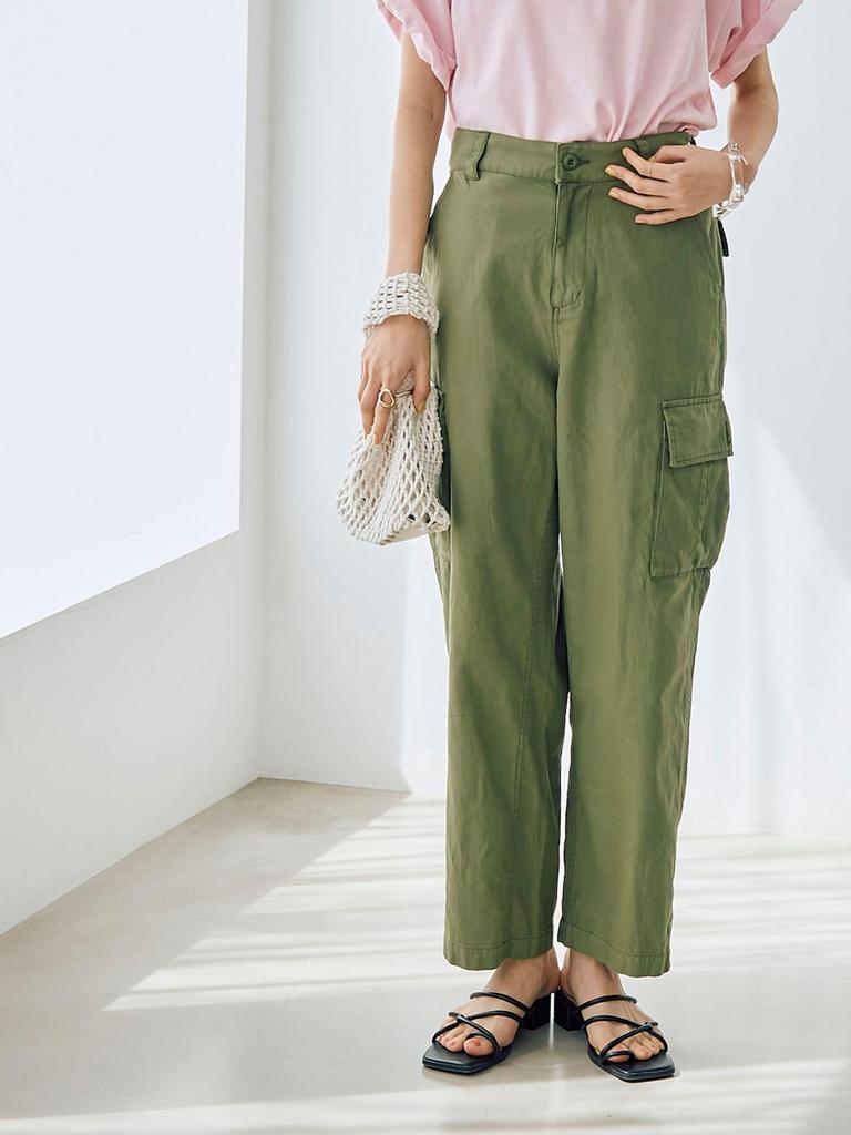 Cohen Peace Dye Cargo Pants, 76406430316, 6750, Olive (67), Medium