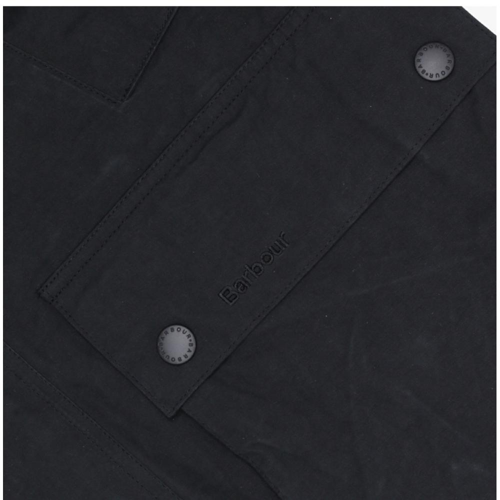 Barbour Unisex Piped Bedale Casual Jacket Os Mca0933bk11
