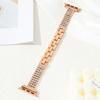 Diamond Metal Strap for Apple Watch 10 Band 42mm 41mm 46mm 44/49mm 45mm 40mm Women Belt Bracelet iWatch Series 9 8 7 Se 6 Ultra