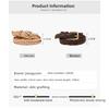 Handmade Braided Leather Belt - Italian Top Grain Cowhide Women's Belt - Full Grain Genuine Leather Belt