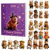 Christmas Advent Calendar Pendant Set - 2D Flat Hanging Ornaments for Holiday Countdown