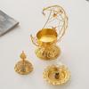 Incense Burner Holder Arabic Crescent Meditation Decor Incense Cone Burner Ornaments for Studio Spiritual Practice Study