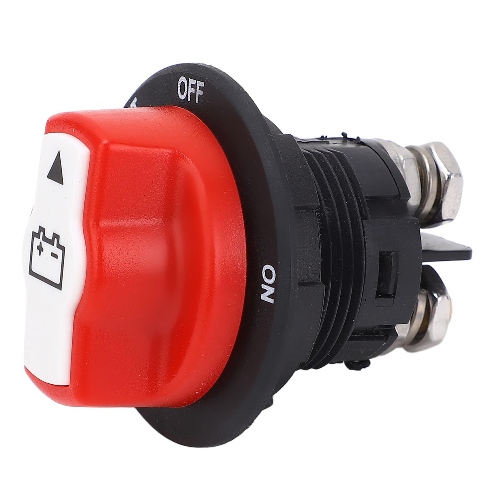 

Battery Disconnect Switch 100A Water Proof Heavy Duty Battery Power Cut Master Switch for Boat Car