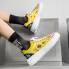 Fashion Patchwork Casual Sneaker Man Outdoor Chunky Sneakers Summer Yellow Canvas Shoes For Man Personality Designer Men's Shoes