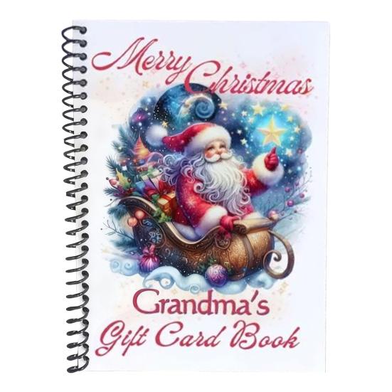 

Книга рождественских подарочных карт на спирали, держатель для подарочных карт, набор для выживания в колледже «Сделай сам», с Рождеством, подарки для студентов на выпускной G