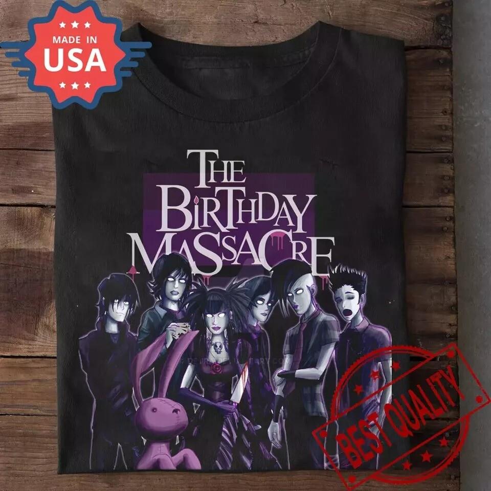 The Birthday Massacre Short Sleeve Black All Size T-Shirt N211006