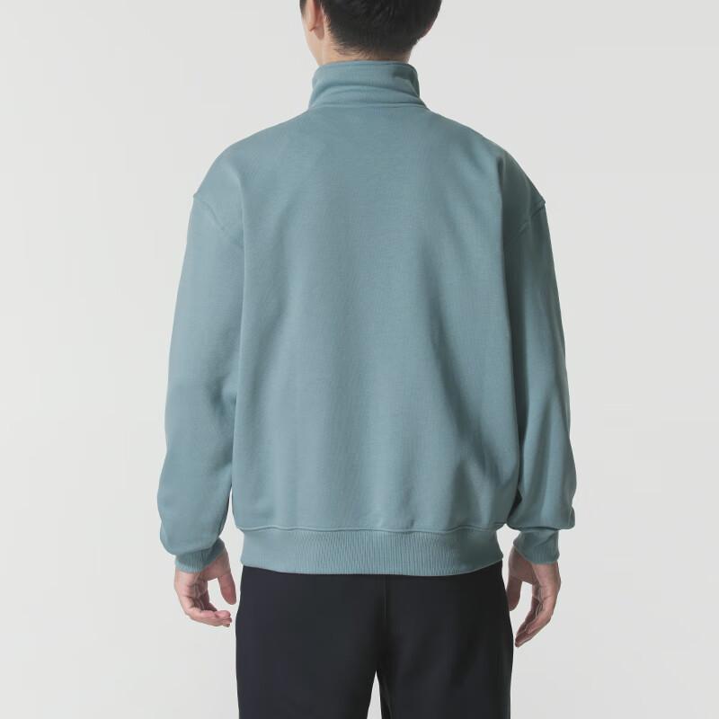 Under Armour OG 96 Loose Sports Casual 1/4 Zip Warm Long Sleeve Sweatshirt Men sweatshirt Snake-Pattern Stone-Green 6010095-323