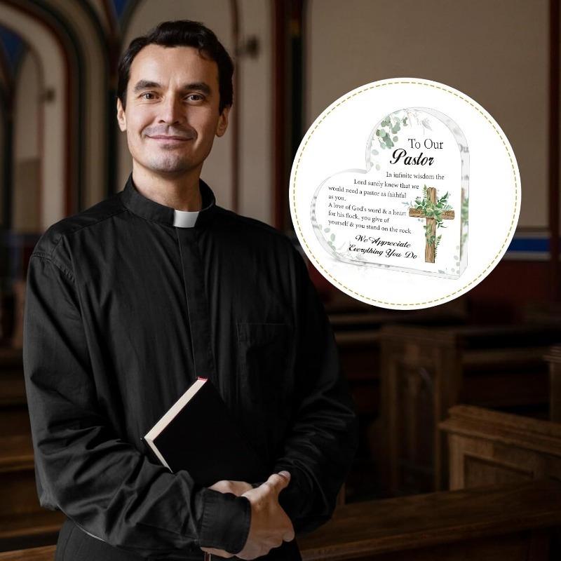 Pastor Appreciation Sign - Christian Missionary Gift for Holidays & Birthdays
