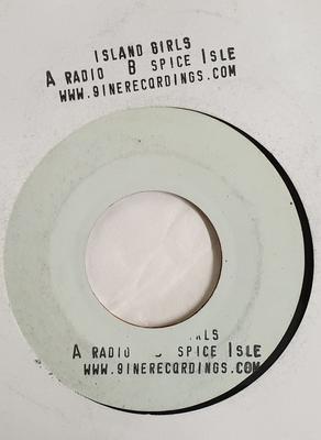 7inch Record ISLAND GIRLS - Radio NONE 9ine UK Reggae, Ska & Dub Used
