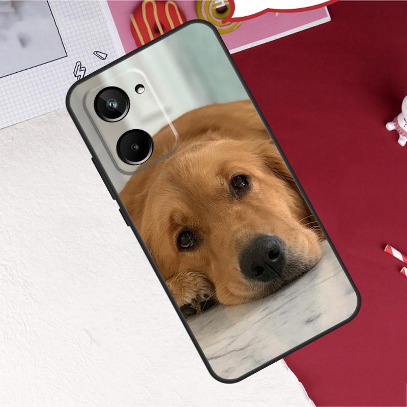 Golden Retriever Dog Case For Realme 10 Pro Plus 8 9 C35 C31 C30 C11 C15 C21Y C25Y GT Neo 3T 2T GT Neo 5 Cover