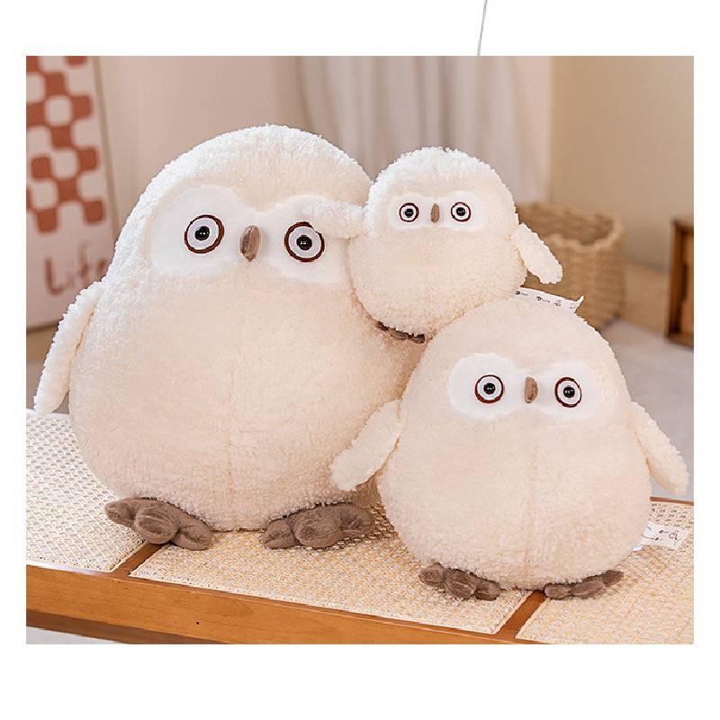 Owl Toy Plush Animal Cartoon Stuffed Doll Kids Gift Birds Bedroom Decoration