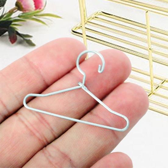 10шт имитация мини-вешалок для одежды с детальной оригинальной имитацией мебели — фото 9