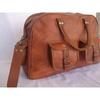 New HANDMADE LEATHER BRIEFCASE GENUINE MESSENGER BAG SHOULDER BAG