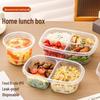 ZISIZ Microwaveable Food-Grade Plastic Lunchbox