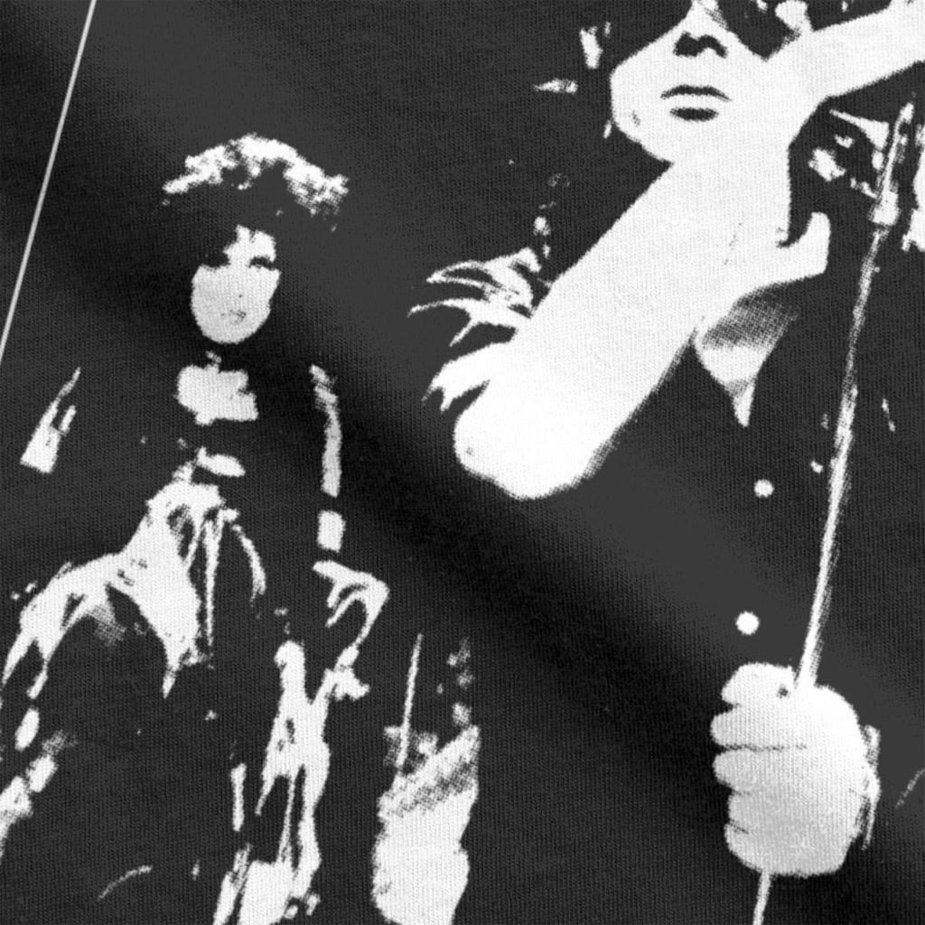 Herren The Sisters Of Mercy T-Shirts 100% Baumwollkleidung Freizeit Kurzarm Rundhals T-Shirts Original T-Shirt