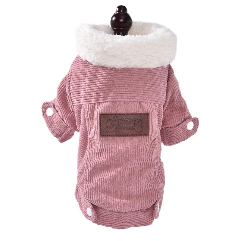 Warm Fleece-Lined Lambswool Vest for Dogs & Cats - Autumn/Winter Apparel