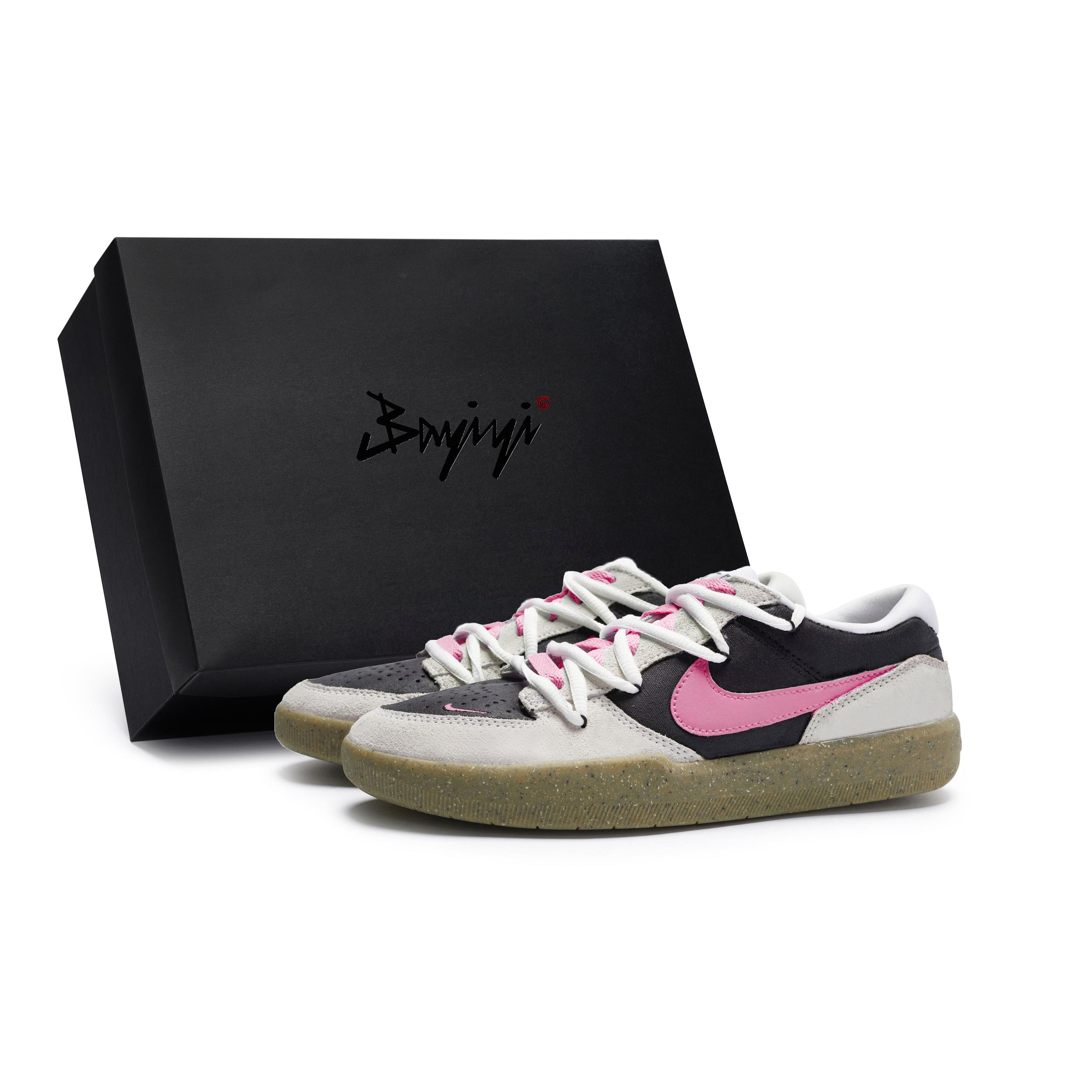 

Nike SB Force 58 Skateboard Shoes Unisex Low top Rose Red CZ2959-100(Team80-S-BOX) 43