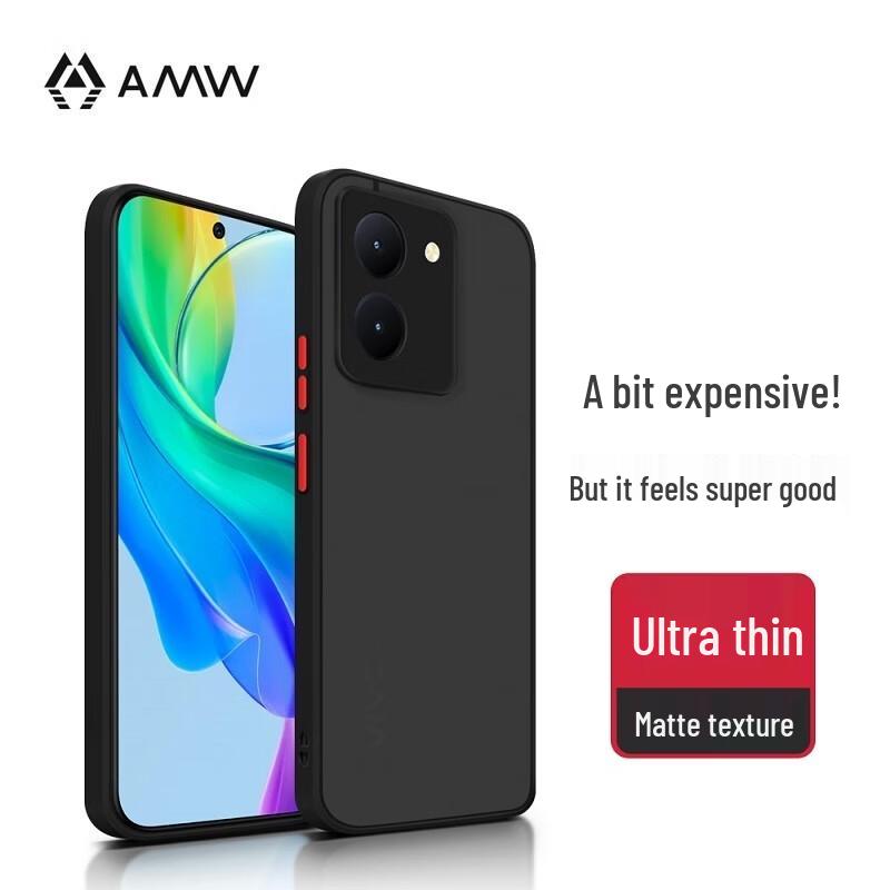 

AMW Ultra-Thin Matte Anti-Fall Phone Case for Vivo Y78 Series