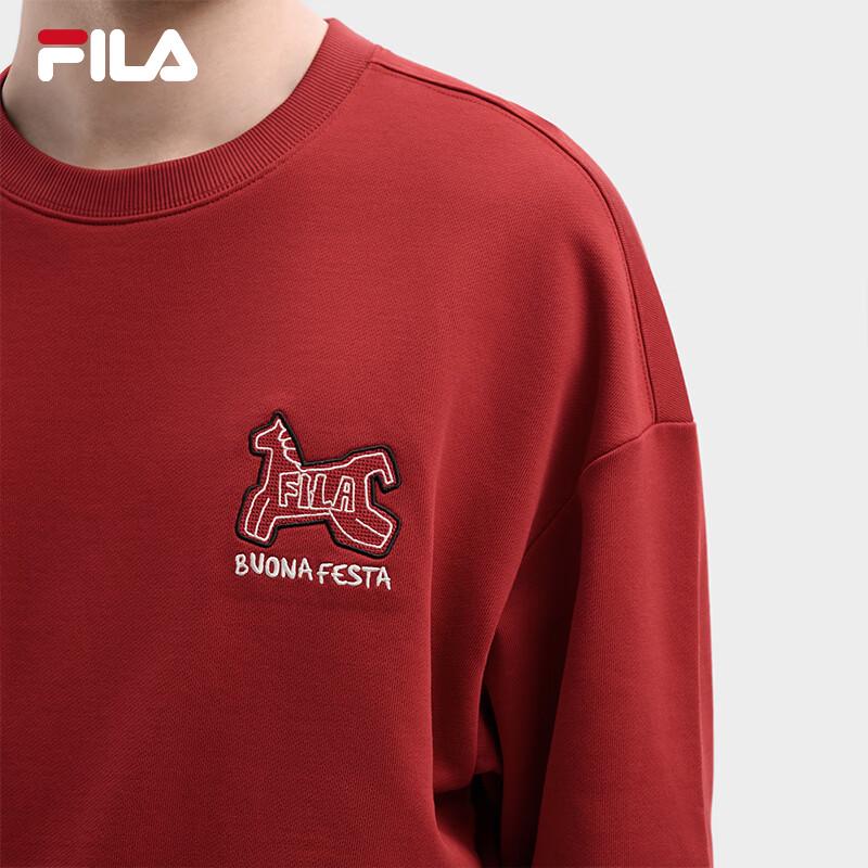 FILA Unisex "Ready to Take Off" Graphic Pullover Sweatshirt