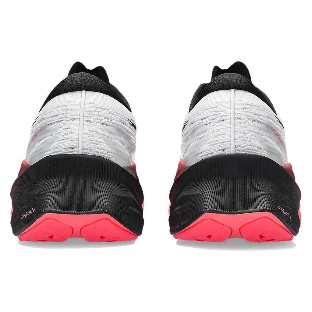 Asics Novablast 3 White Black Electric Red 1011B458-104