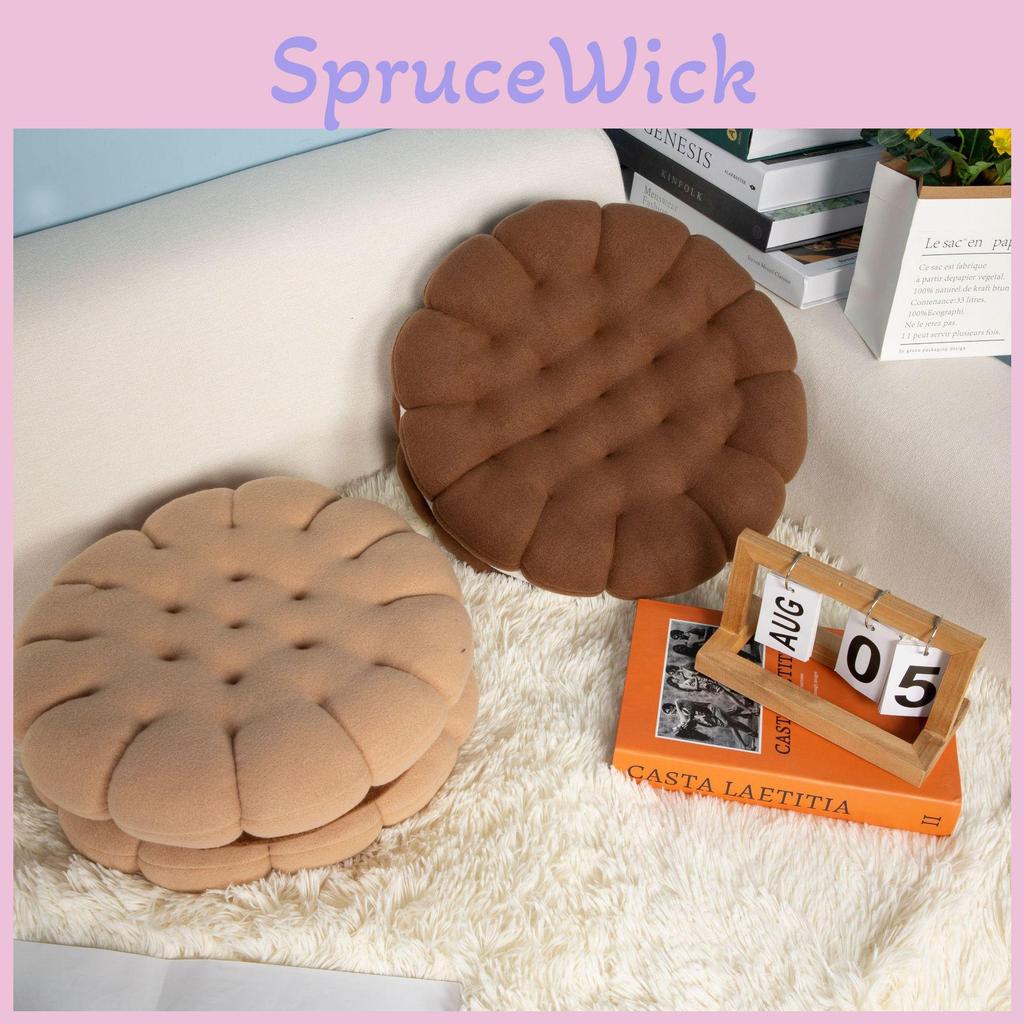 Modern Minimalist Plush Seat Cushion With Heartshaped Design For Living Room Comfort