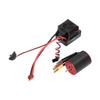 3650 3100KV Brushless Motor 80A ESC Electric Governor Short Line for 1 8 1 10 RC Car