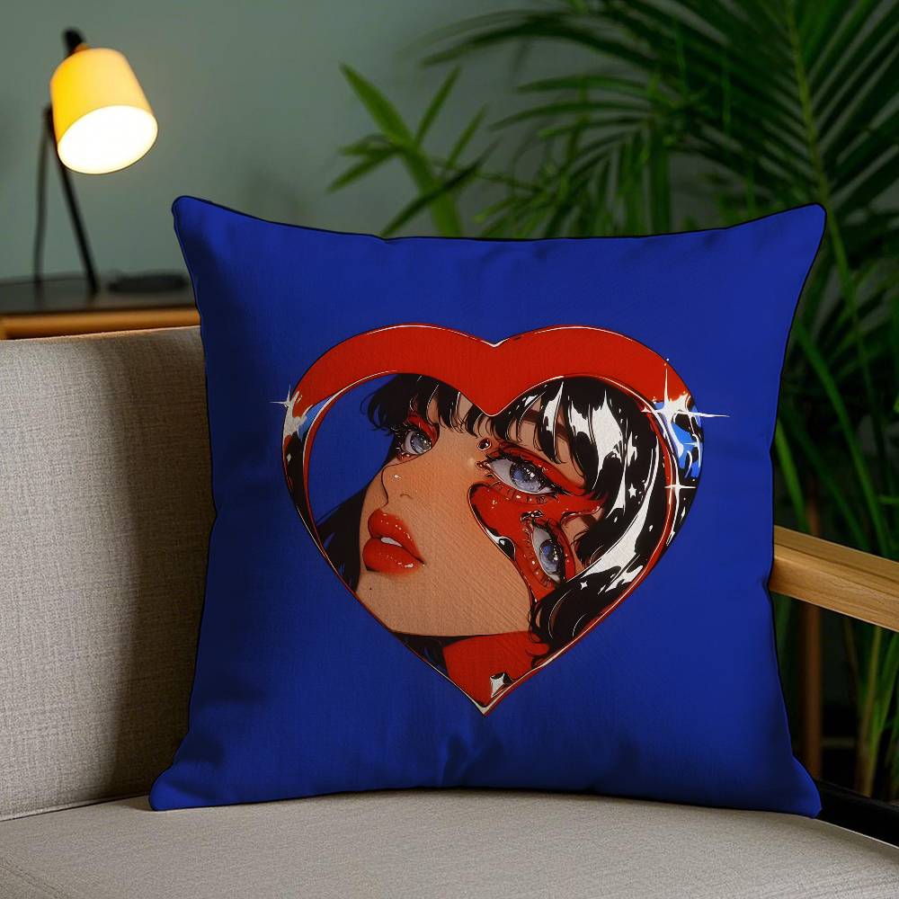 

Любовь Украшение Теплый Волор Стиль Наволочка Защита от пылевых клещей Наволочка Невидимая молния Шелковистый короткий плюш Чехол для диванной подушки 12x12Inch