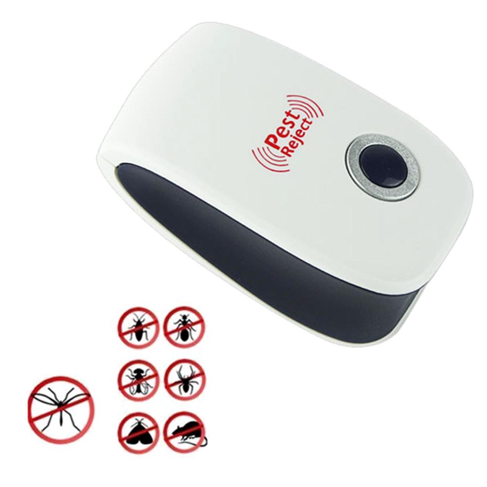 2Pcs Pest Reject Ultrasound Mouse Cockroach Repeller Device Insect Rats Spiders Mosquito Killer Pest Control Household Pest