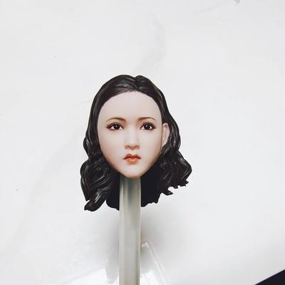 Toys & Hobbies [TOYBARJAPAN] 16 Scale Action Figure Head for TBLeague and Other Body Types. Pearl White Skin Junior Beauty Asian Female Head (Body