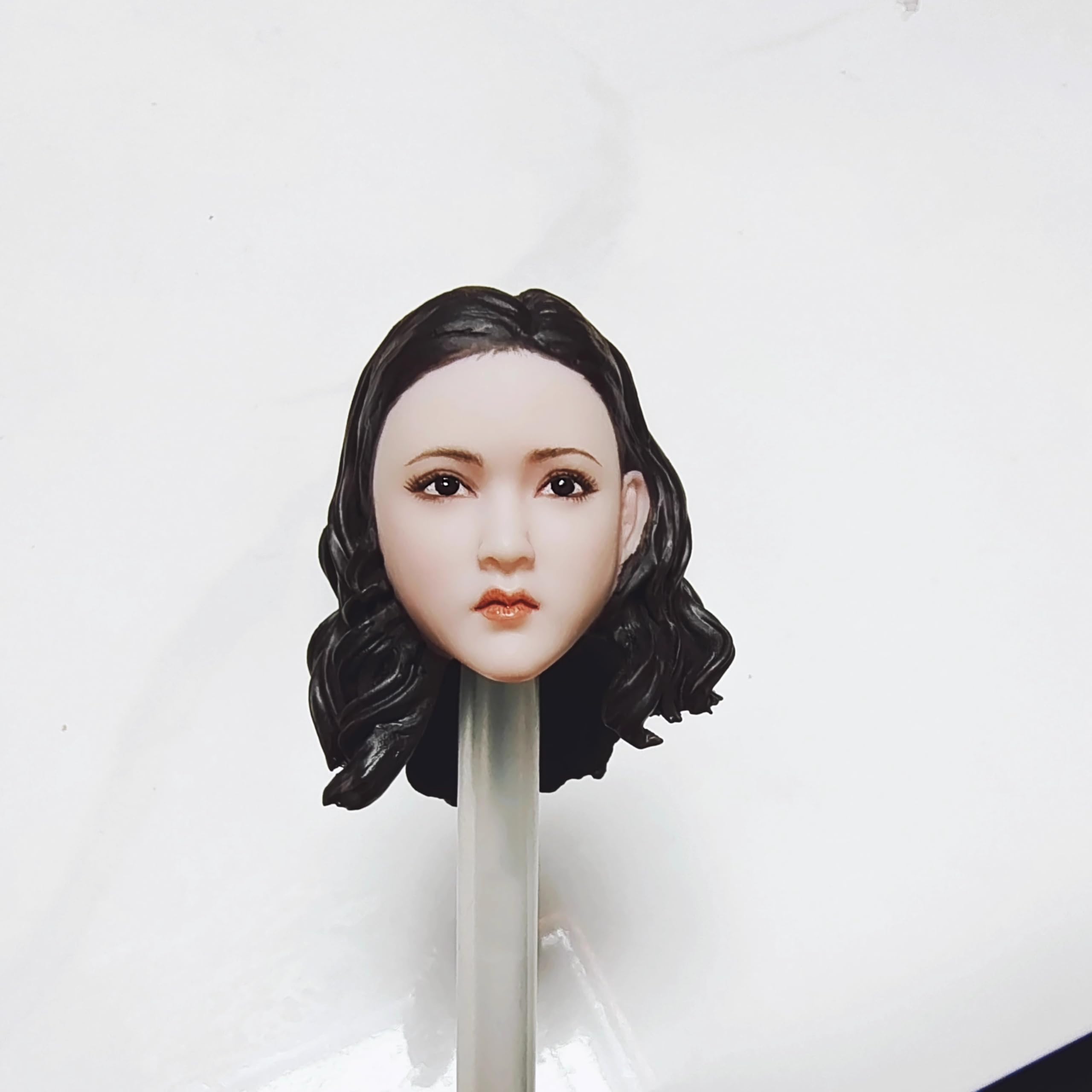 

Toys & Hobbies [TOYBARJAPAN] 16 Scale Action Figure Head for TBLeague and other body types. Pearl White Skin Junior Beauty Asian Female Head (Body