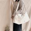 Korean Little Bear Large Capacity Travel Tote and Crossbody Bag