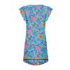 Womens Summer Dress Ruffle Sleeve V Neck Short Dresses Fashion Casual Flowy A Line Swing Sundress With Pocket