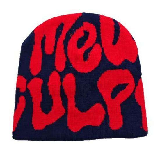 

MEACULPA Модная армейская кепка: Универсальная вязаная шапка на осень/зиму с дизайном букв в стиле хип-хоп One Size