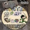 Hunter X Hunter Round Area Rug Carpet Rug For Living Room Bedroom Sofa Playroom Decor Nonslip Floor Mat